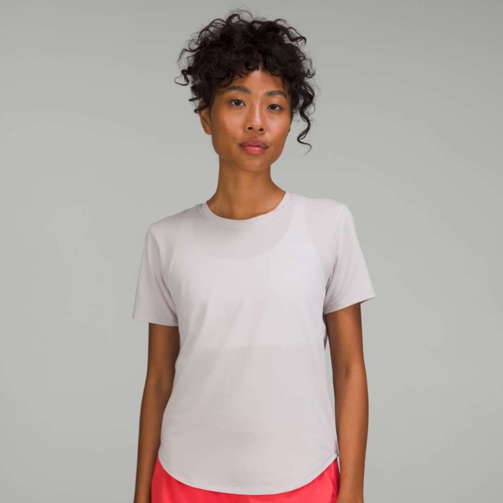 LULULEMON High Neck Run and Train Tee